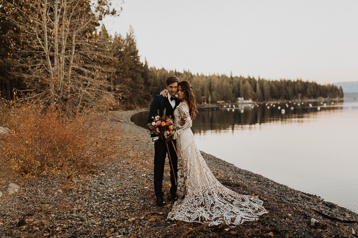 Intimate Lake Tahoe Wedding at Sunnyside Restaurant and Lodge *