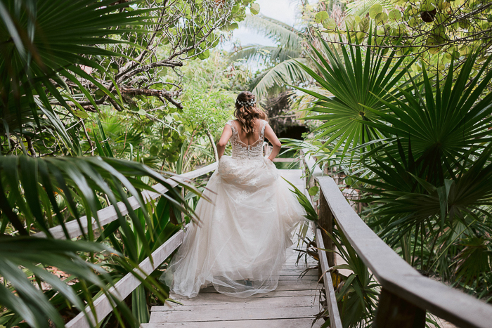 Lush Riviera Maya Beach Wedding at Blue Venado | Junebug Weddings