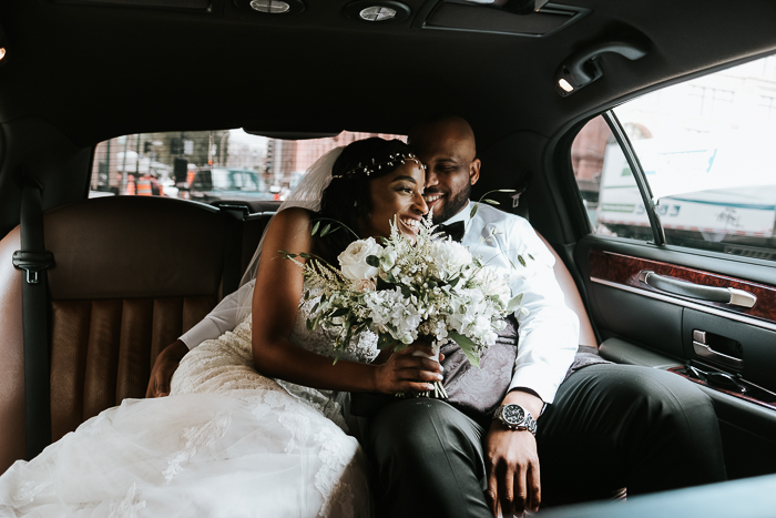 Natural Light Floods This Elegant Old Port of Montreal Wedding *