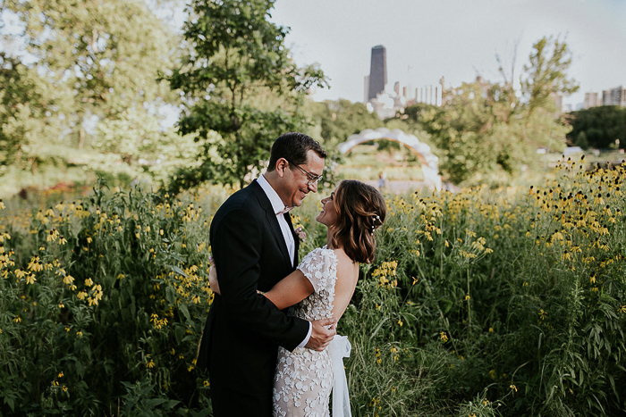 Whimsical + Natural Chicago Wedding at Cafe Brauer *