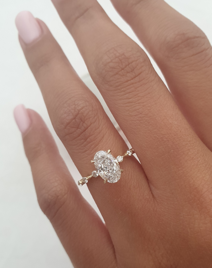 Nature Sparkle Engagement Ring Giveaway Junebug Weddings