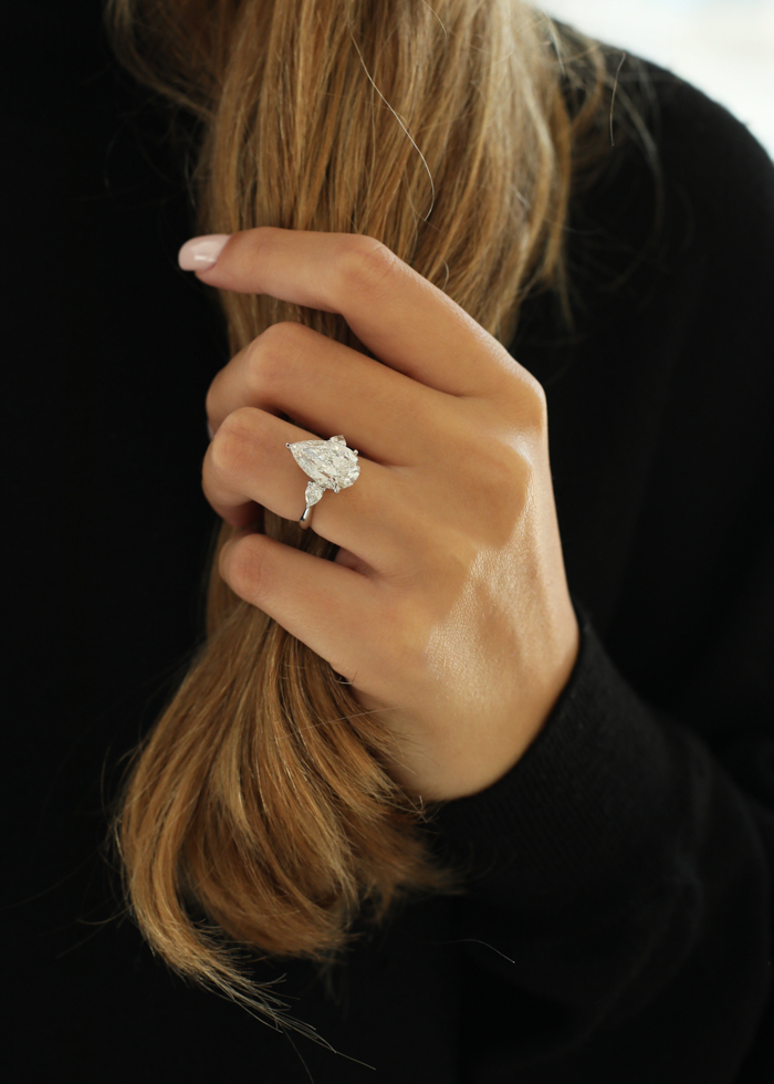 woman wearing ring