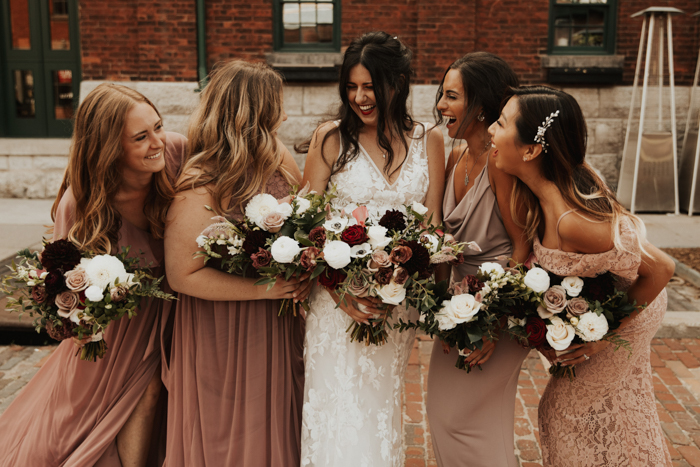 Minimalist Toronto Distillery District Wedding at Archeo | Junebug Weddings