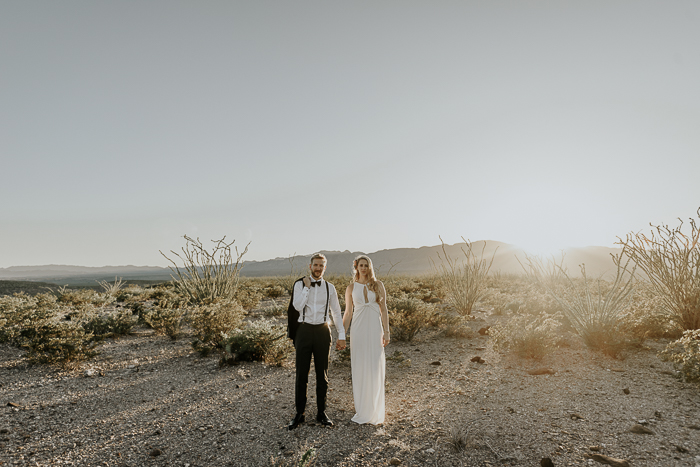 Intimate Texas Airbnb Wedding in the Chihuahuan Desert *