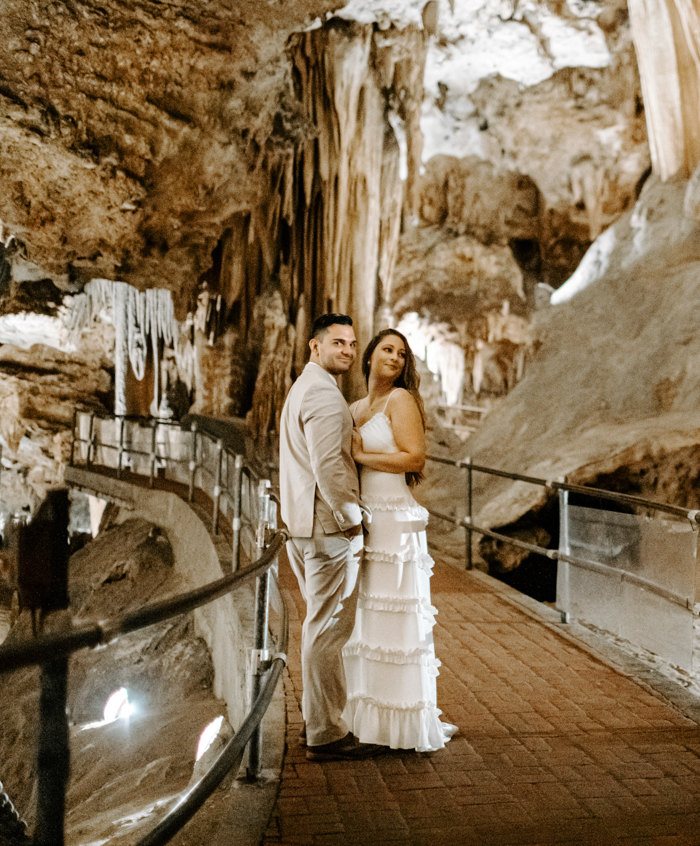 Unique and Stunning Luray Caverns Micro Wedding