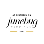 Published on Junebug Weddings Badges
