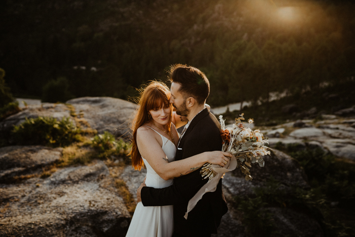 Romantic Waterfall Peneda-Gerês National Park Elopement *