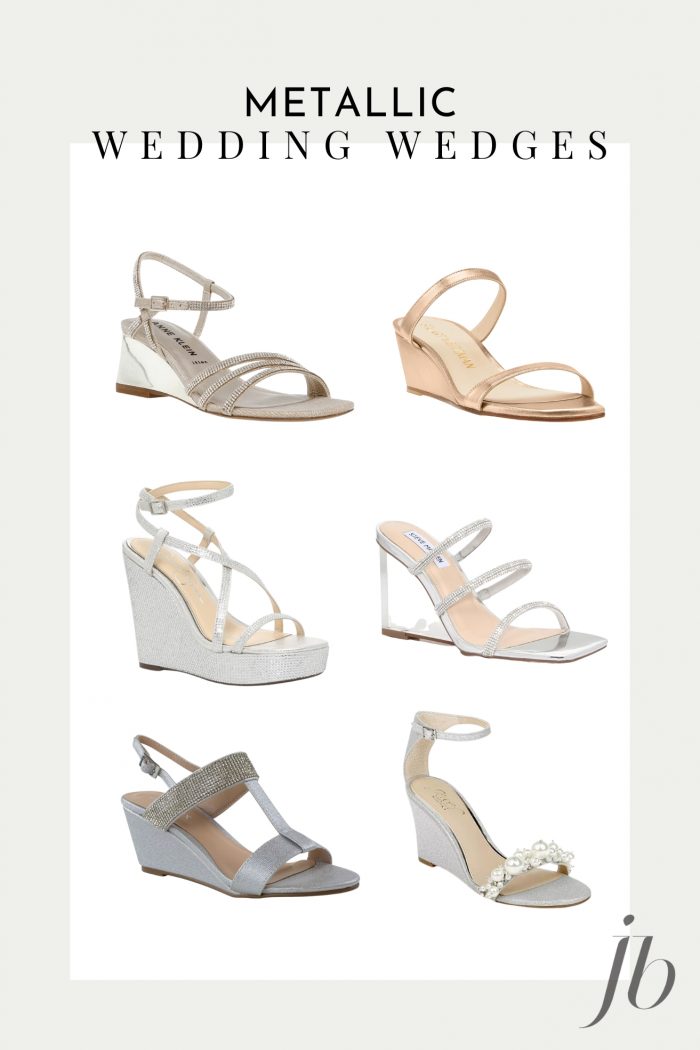 Wedding Wedges With Style and Comfort Junebug Weddings