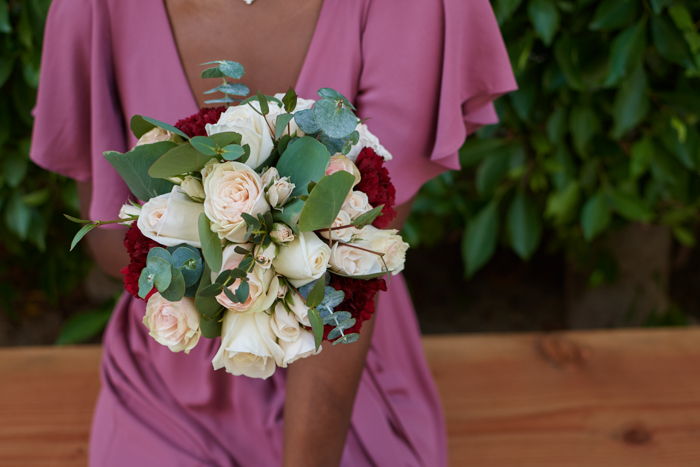 wedding party bouquet