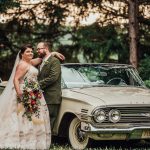 Fun, Bright, and Totally Unique Drive-In Wedding