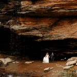 Naturally Stunning Moore Cove Falls Wedding