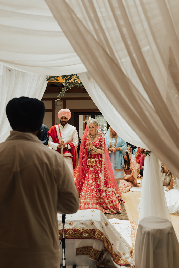 Dazzling Multicultural Western And Sikh Wedding Celebration LaptrinhX