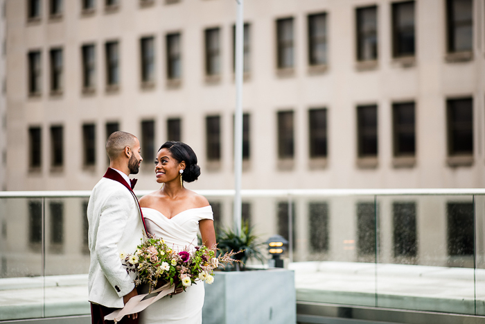 Gorgeous Dark Palette Wedding Inspiration Shoot *