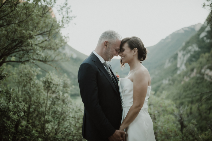 Romantic And Intimate Wedding In The Abbey of San Pietro *