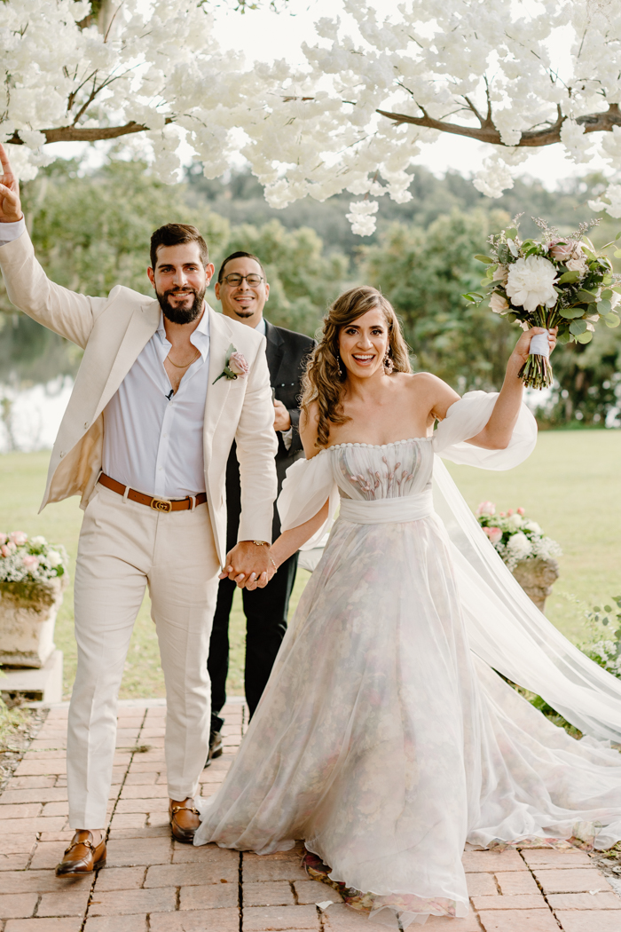 You must see this epic bohemian wedding on a tiny Brazilian island