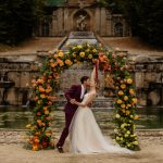 A Bright Citrus Color Palette Shines In This Classical Elopement Inspiration Shoot