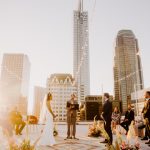 Healthcare Workers Celebrate Their Love At An Intimate Rooftop Wedding