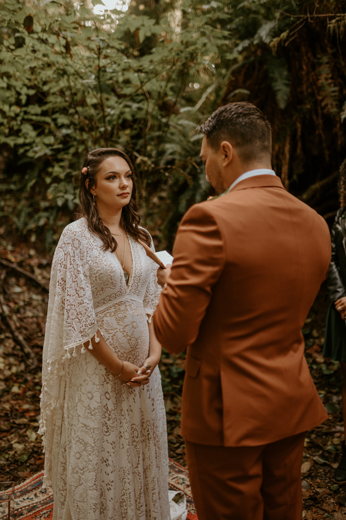 A Pacific Northwest Rainforest Elopement With A Colorful Suit And Lots ...