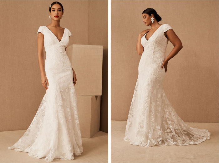 Jenny by Jenny Yoo Tierney BHLDN elopement Gown