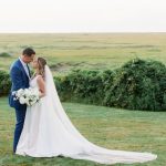 Bright And Beautiful Cape Cod Backyard Micro Wedding
