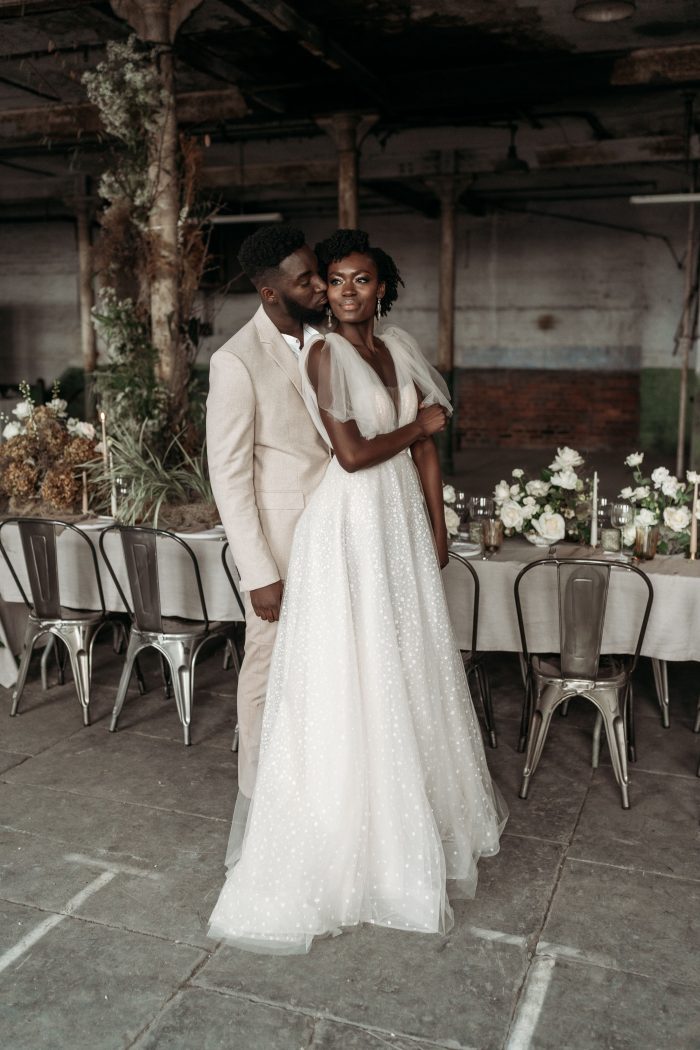 High-End Industrial Styled Wedding Shoot | Junebug Weddings