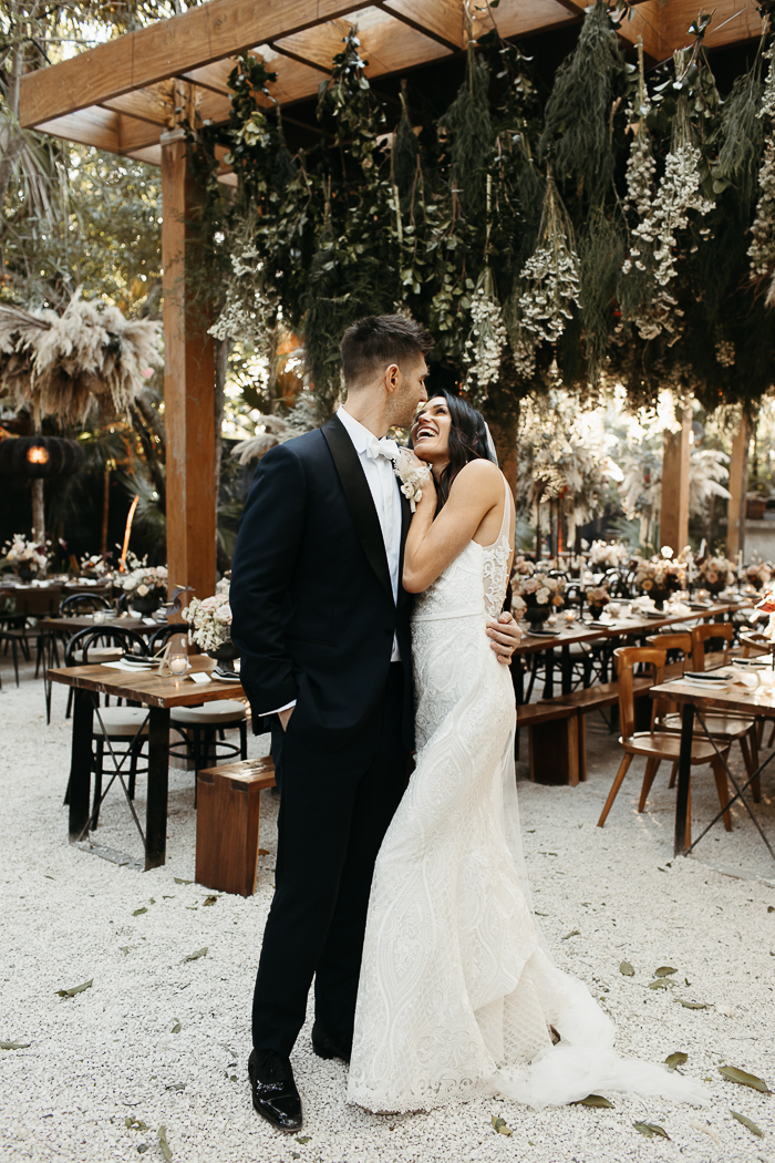 Magical Neutral Palette Tulum Wedding | Junebug Weddings