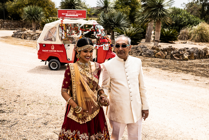 Vibrant Destination Indian Wedding In Mallorca