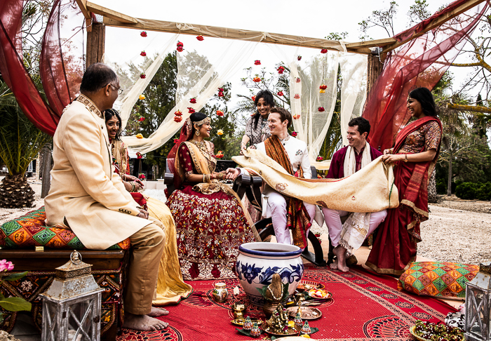 Vibrant Destination Indian Wedding In Mallorca