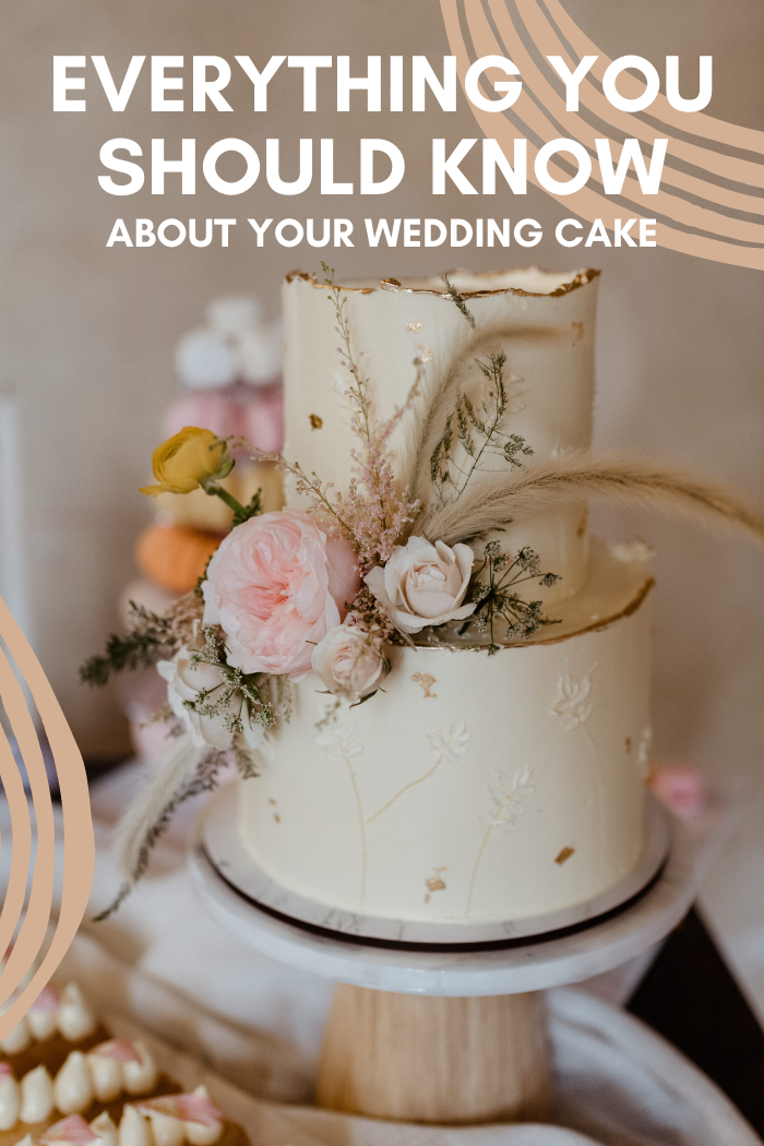 wedding cake information graphic