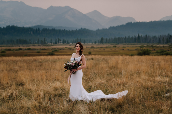 Dreamy Outdoor Stanley, Idaho Wedding | Junebug Weddings