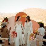 Glamorous Outdoor 60s Inspired Wedding