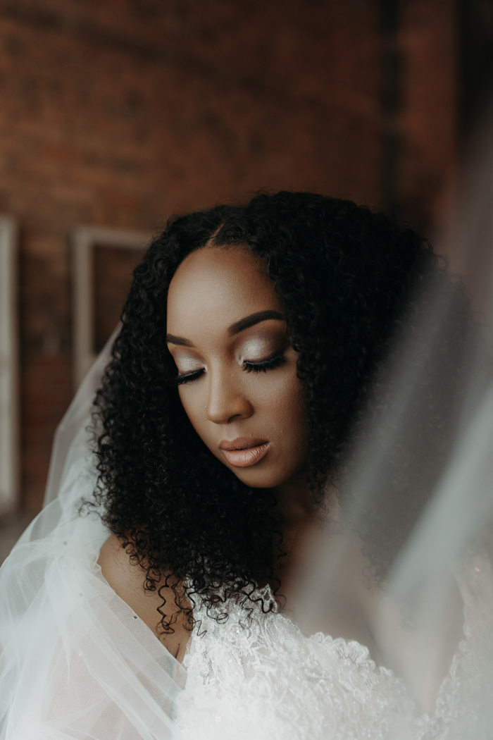 The Perfect Veil and Hairstyle for Your Wedding Day | Makeup In The 702