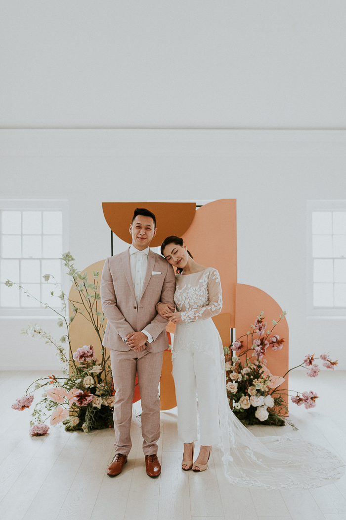 Airy Stylish And Contemporary Asian Wedding Inspiration