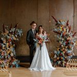 Industrial And Organic Rust Color Palette Wedding Inspiration