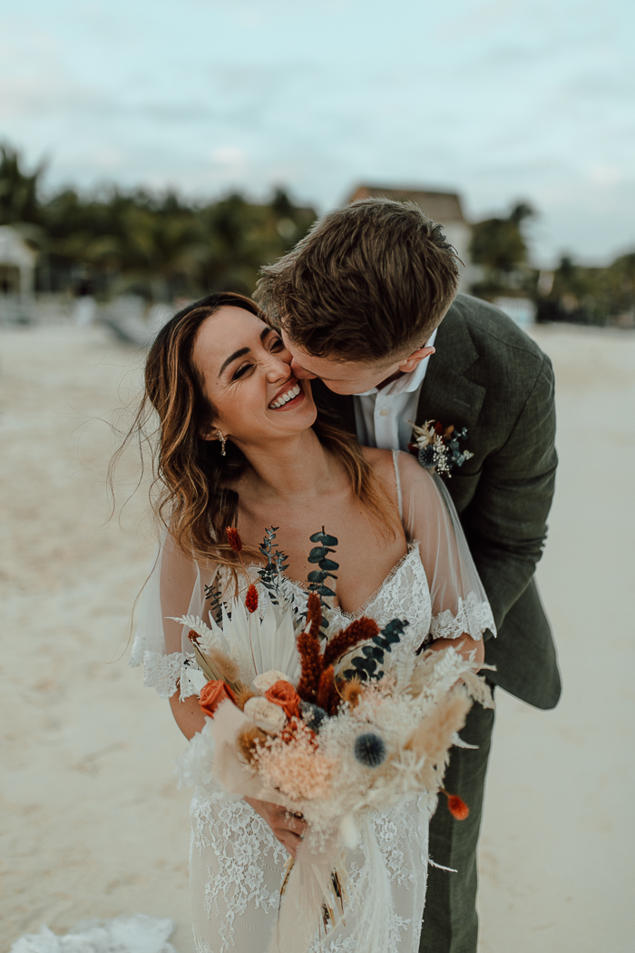 Trendy and Intimate Tulum Wedding | Junebug Weddings