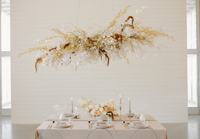 Earthy and Minimalist Micro Wedding Inspiration | Junebug Weddings