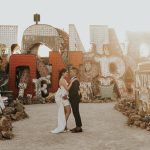 Edgy Las Vegas Elopement With A Pink Cadillac And Tattoos