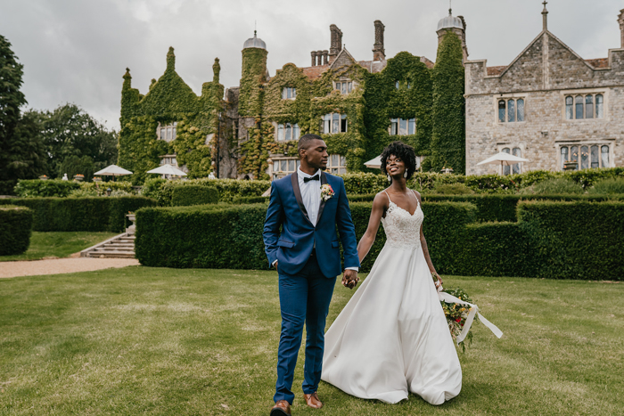 Elegant Eastwell Manor Micro Wedding Inspiration | Junebug Weddings