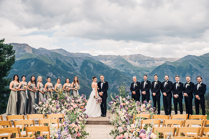 Jaw-Dropping Colorado Mountain Top Wedding