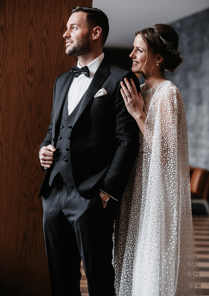 Luxuriously Opulent Switzerland Winter Wedding | Junebug Weddings