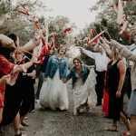 Picturesque Backyard Airbnb Wedding