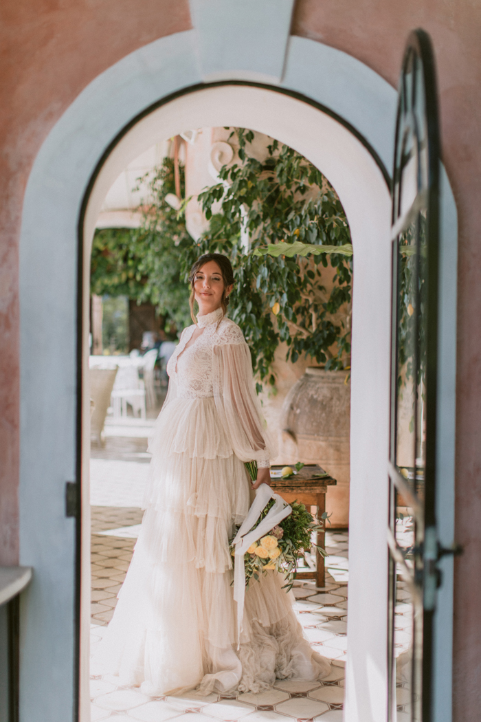 Elegant Positano Coastal Elopement That Cost Under 10K Junebug Weddings