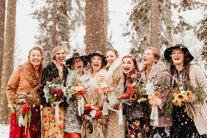 21 Long Sleeve Bridesmaid Dresses For Winter | Junebug Weddings