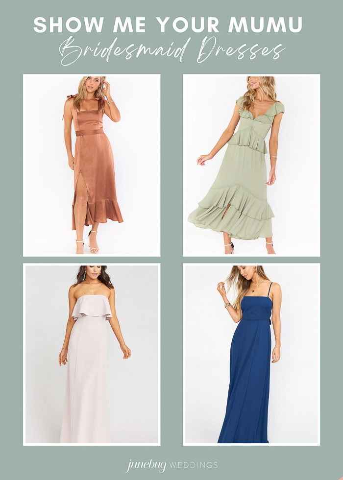 The Best Places to Buy Bridesmaid Dresses Online | Junebug Weddings