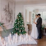 Whimsical White Christmas Wedding Inspiration Shoot