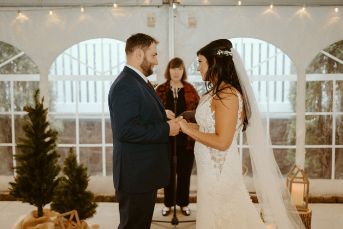 Intentional and Gorgeous $10k Greenhouse Wedding | Junebug Weddings