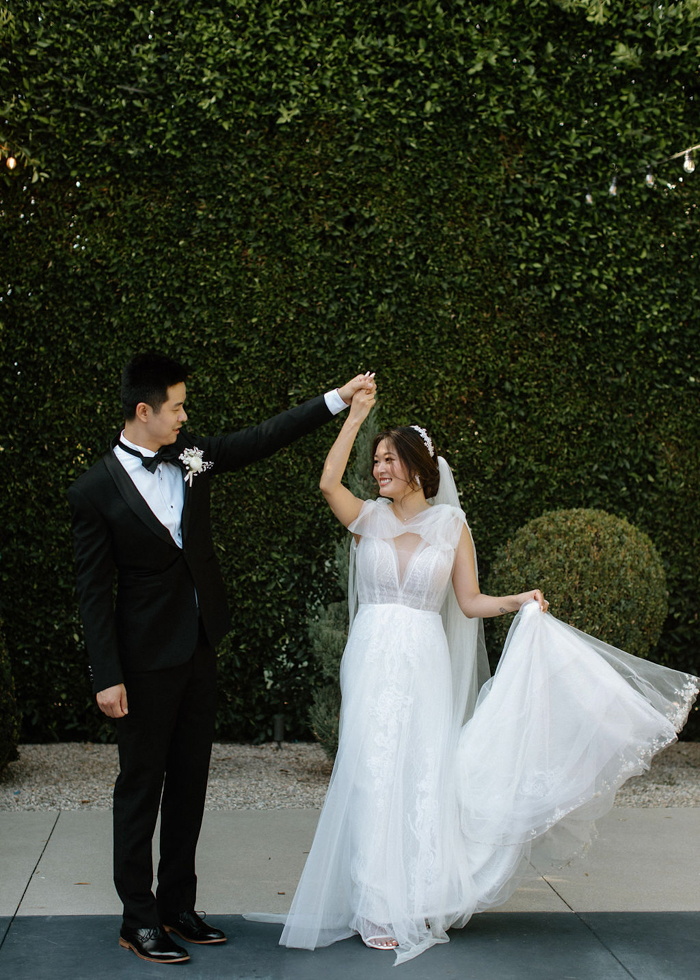 Dreamy and Modern Minimalist Wedding