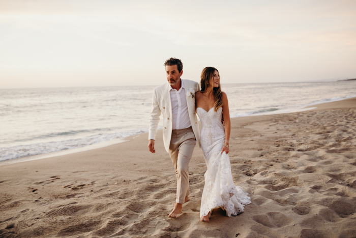 elegant beach wedding