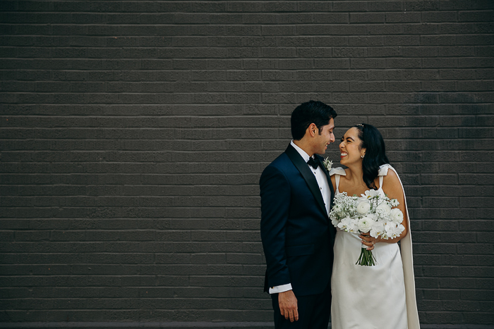 Striking And Simple Elopement Shoot