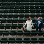 Totally Unique Baseball Field Wedding